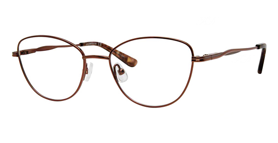 Liz Claiborne L 468T - Light Brown, Other, Round frame
