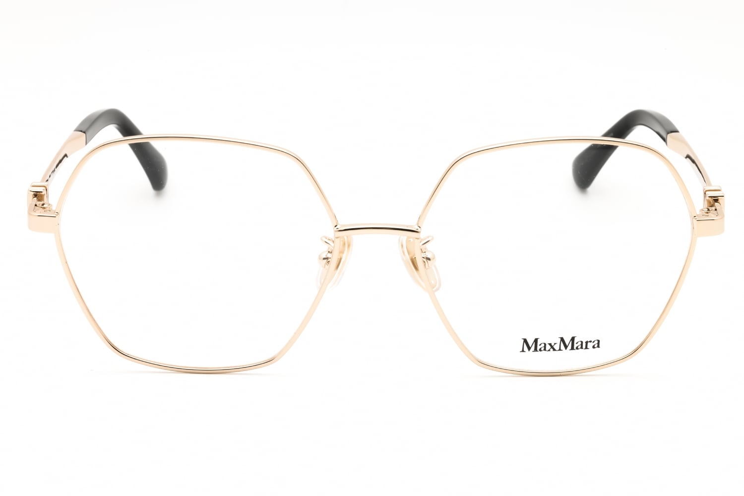 Max Mara MM5087-D - Pale Gold, Metal, Round frame