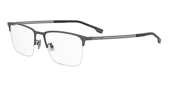 Hugo Boss Boss 1824/G - Matte Ruthenium Black, Other, Rectangle frame