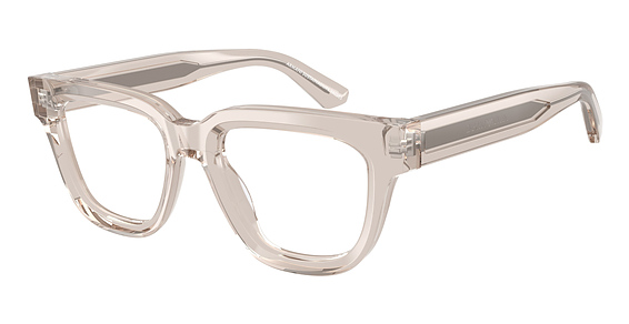 Emporio Armani EA3281 - Shiny Transparent Tundra, Plastic, Mixed Shapes frame