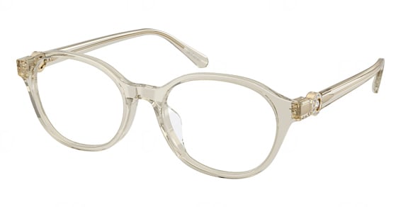 Swarovski SK2077D - Transparent Beige, Plastic, Mixed Shapes frame