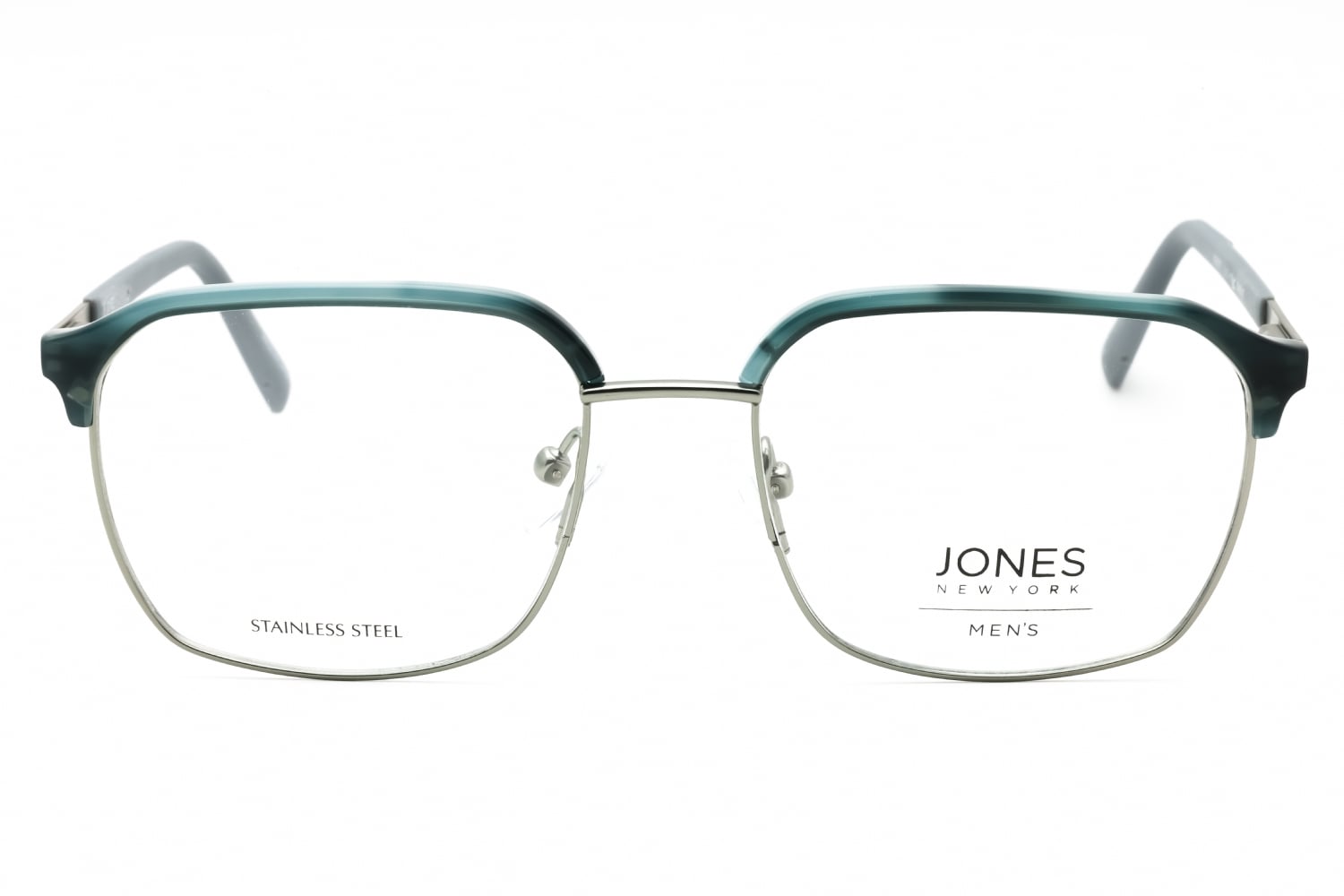 Jones New York VJOM370 - Blue Horn, Metal, Rectangle frame