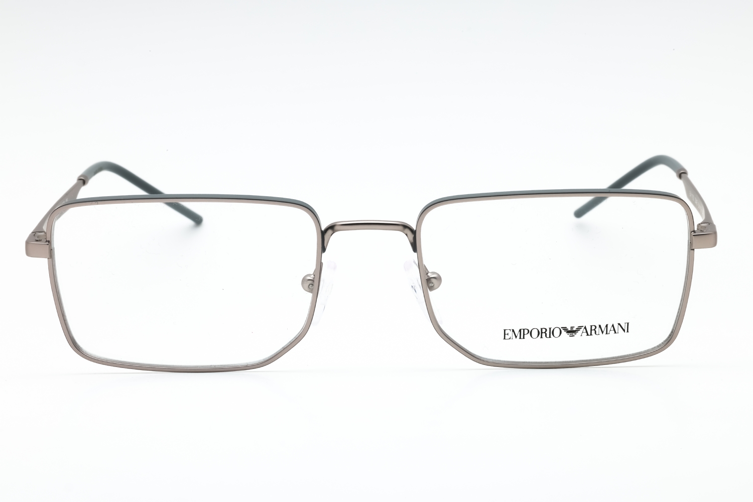 Emporio Armani 0EA1153 - Matte Silver, Metal, Rectangle frame