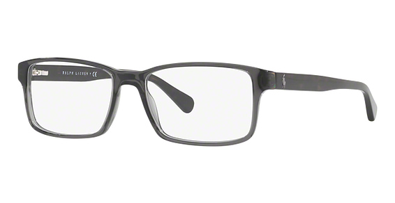 Polo PH2123 - Shiny Transparent Grey, Plastic, Rectangle frame