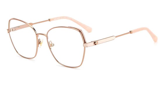 Kate Spade Zeena/G - Red Gold, Metal, Cat Eye frame