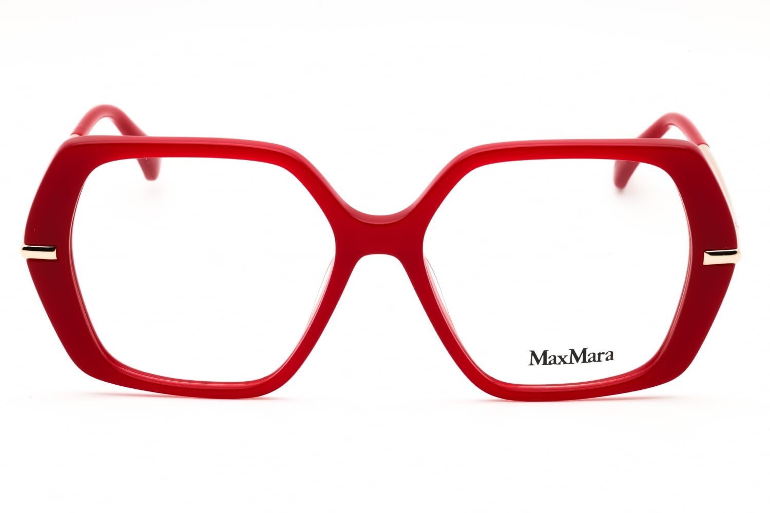 Max Mara MM5175 - Shiny RED, Acetate, Oval frame