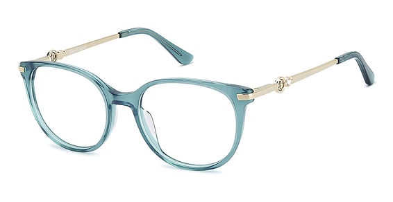 Juicy Couture JU 272/G - Crystal Teal, Acetate, Round frame