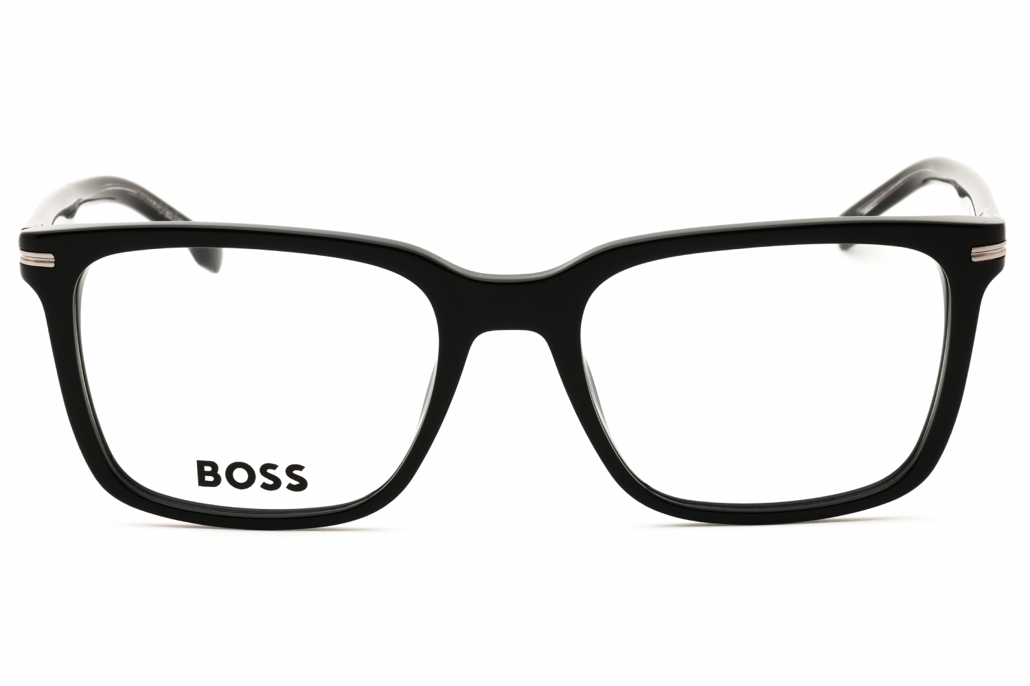 Hugo Boss BOSS 1602/US - Black, Plastic, Rectangle frame
