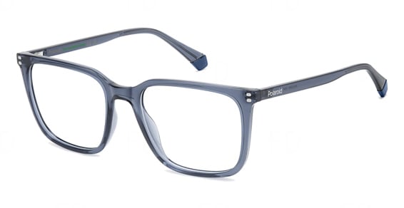 Polaroid PLD D580/US - Blue, Plastic, Rectangle frame