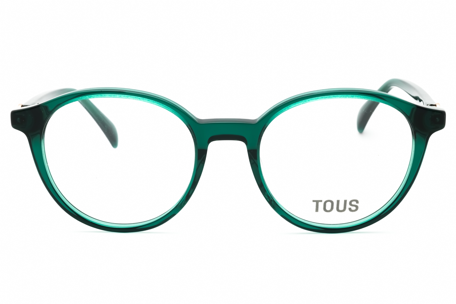 Tous VTOB96 - Green+white+green, Acetate, Round frame