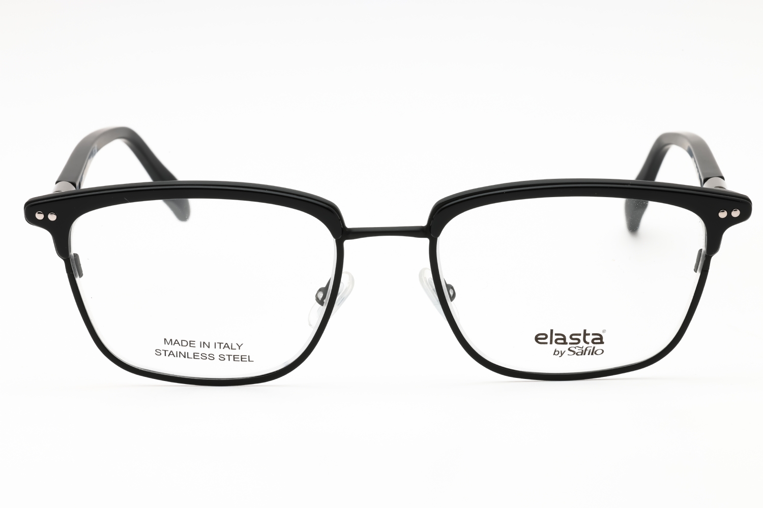 Elasta E 8008 - MTT Black, Metal, Rectangle frame