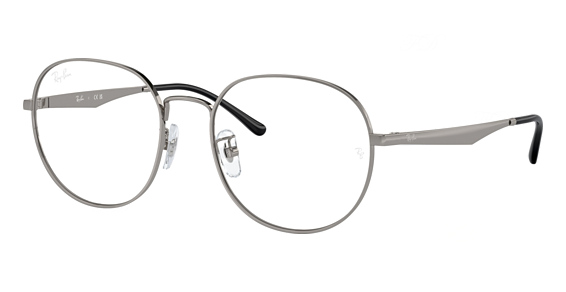 Ray-Ban RX6517D - Gunmetal, Metal, Round frame