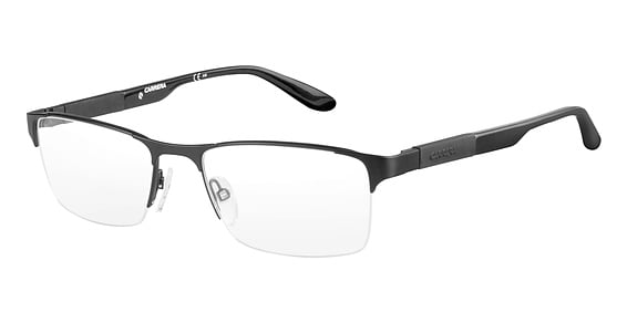 Carrera Ca8821 - Mtblk Bk M, Stainless Steel, Rectangle frame