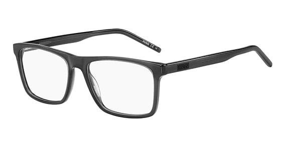 HUGO HG 1198 - Grey, Acetate, Rectangle frame