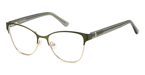 Juicy Couture JU 259/G - Matte Green, Stainless Steel, Cat Eye frame