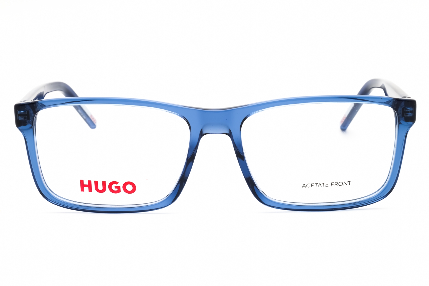 HUGO HG 1262 - Blue, Acetate, Rectangle frame