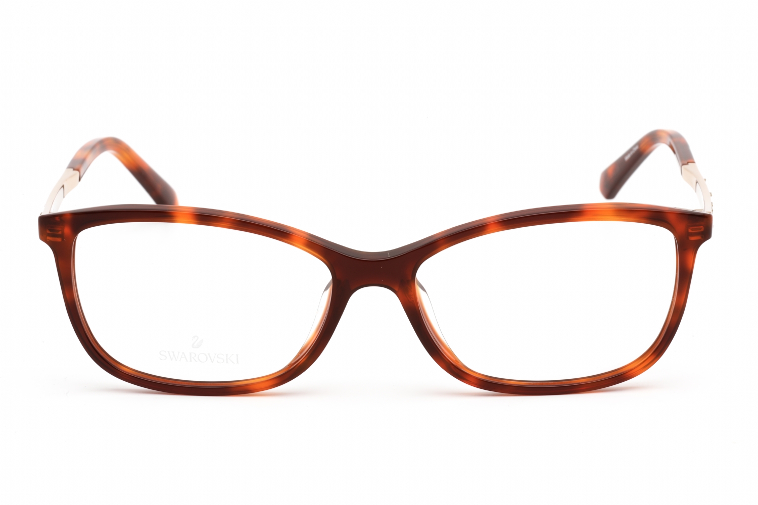 Swarovski SK5412 - Dark Havana, Plastic, Rectangle frame