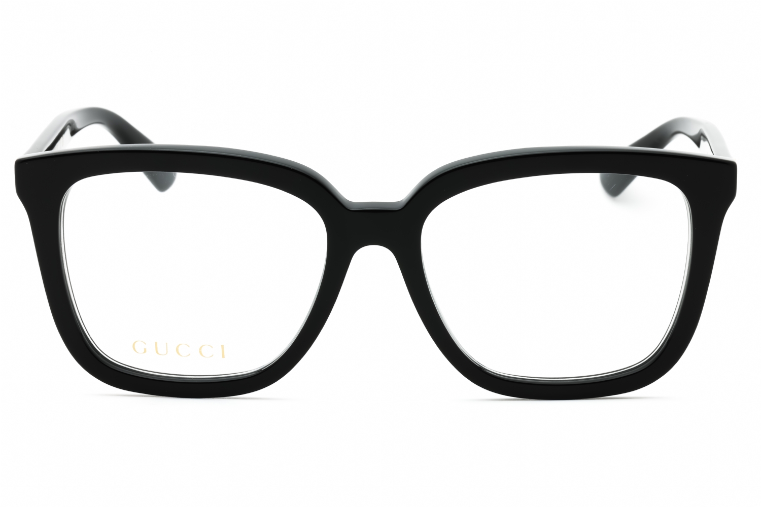 Gucci GG1319O - Black-black-transparent, Acetate, Rectangle frame