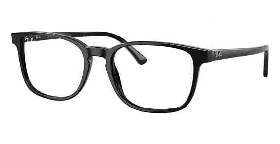 Ray-Ban RX5418 - Black, Plastic, Round frame