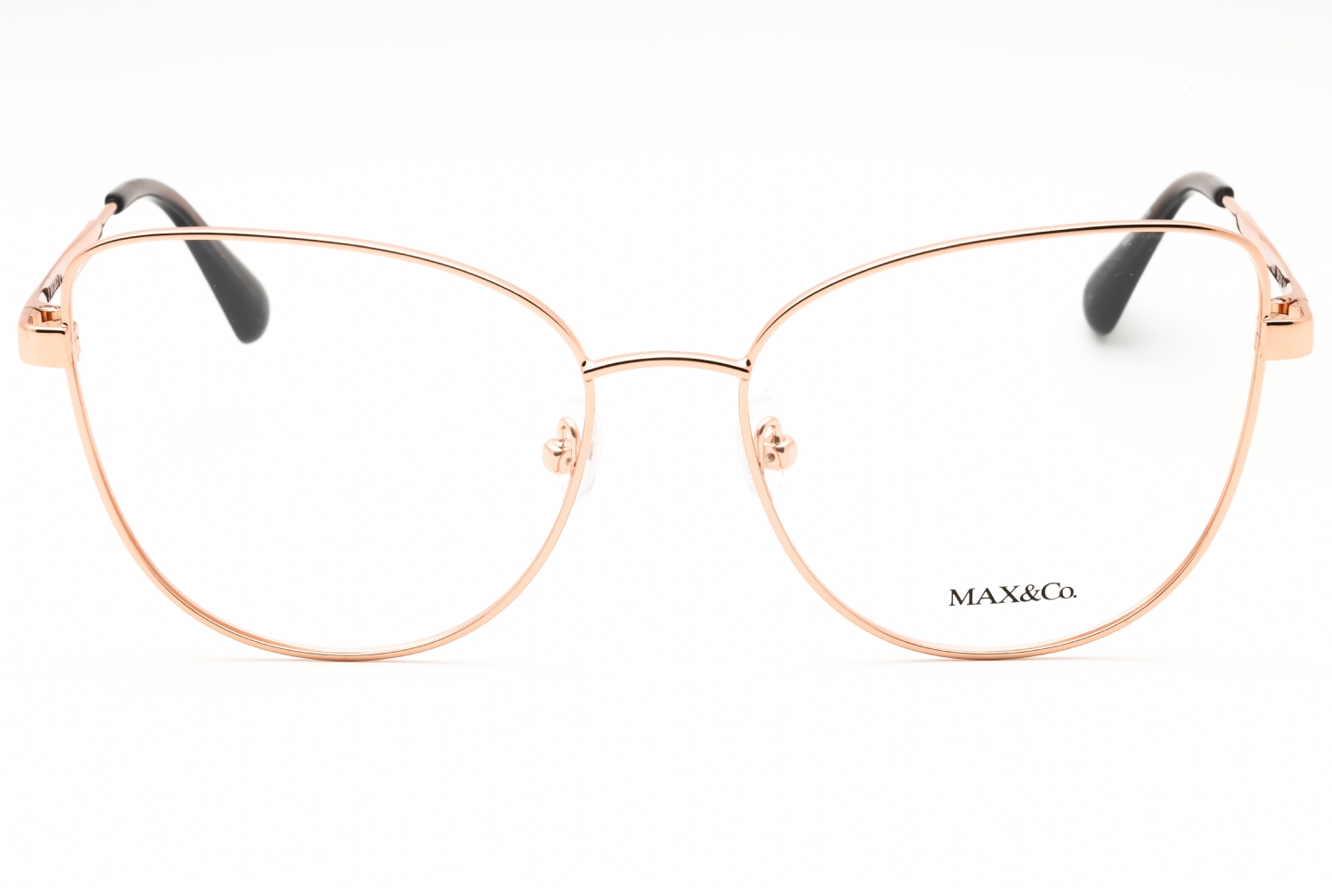 Max & Co MO5018 - Pink Gold, Metal, Cat Eye frame