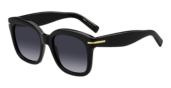 Hugo Boss Boss 1731/S - 8079o Black, Plastic, Rectangle frame