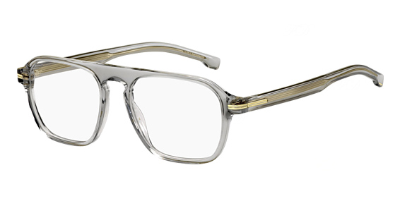 Hugo Boss Boss 1510 - Grey, Acetate, Flat-Top frame