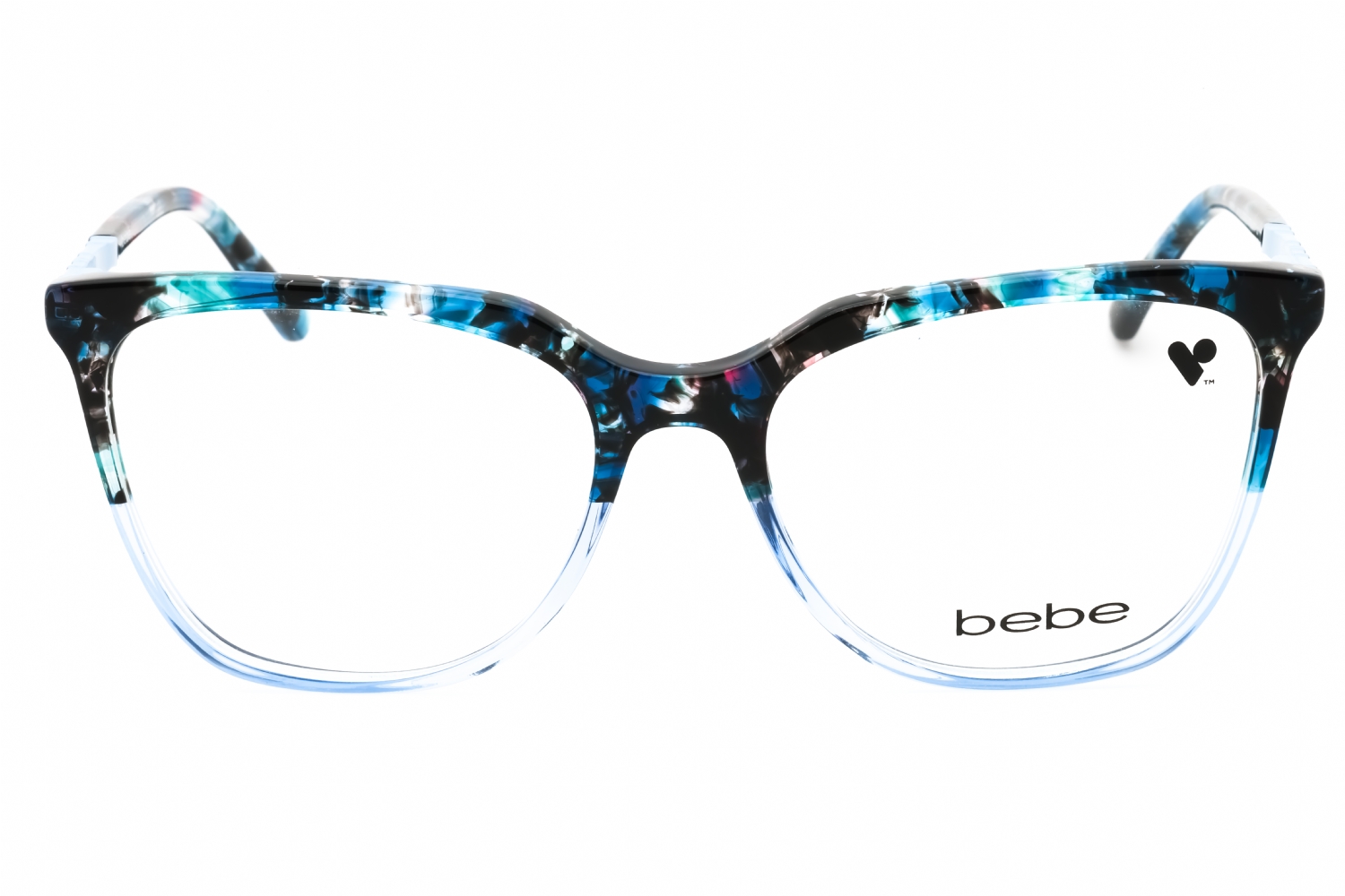 Bebe BB5191 - Blue Gradient, Acetate, Rectangle frame