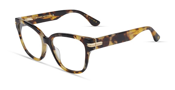 Stuart Weitzman WZN 1035/G - Beige Havana, Acetate, Rectangle frame