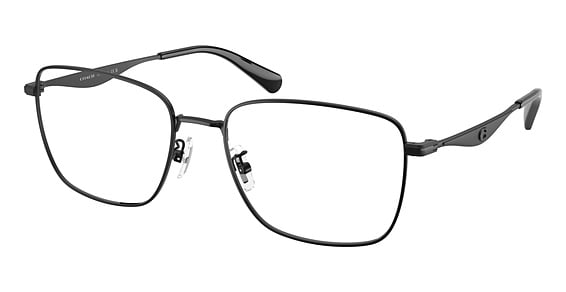 COACH HC5205 - Satin Black, Metal, Oval frame