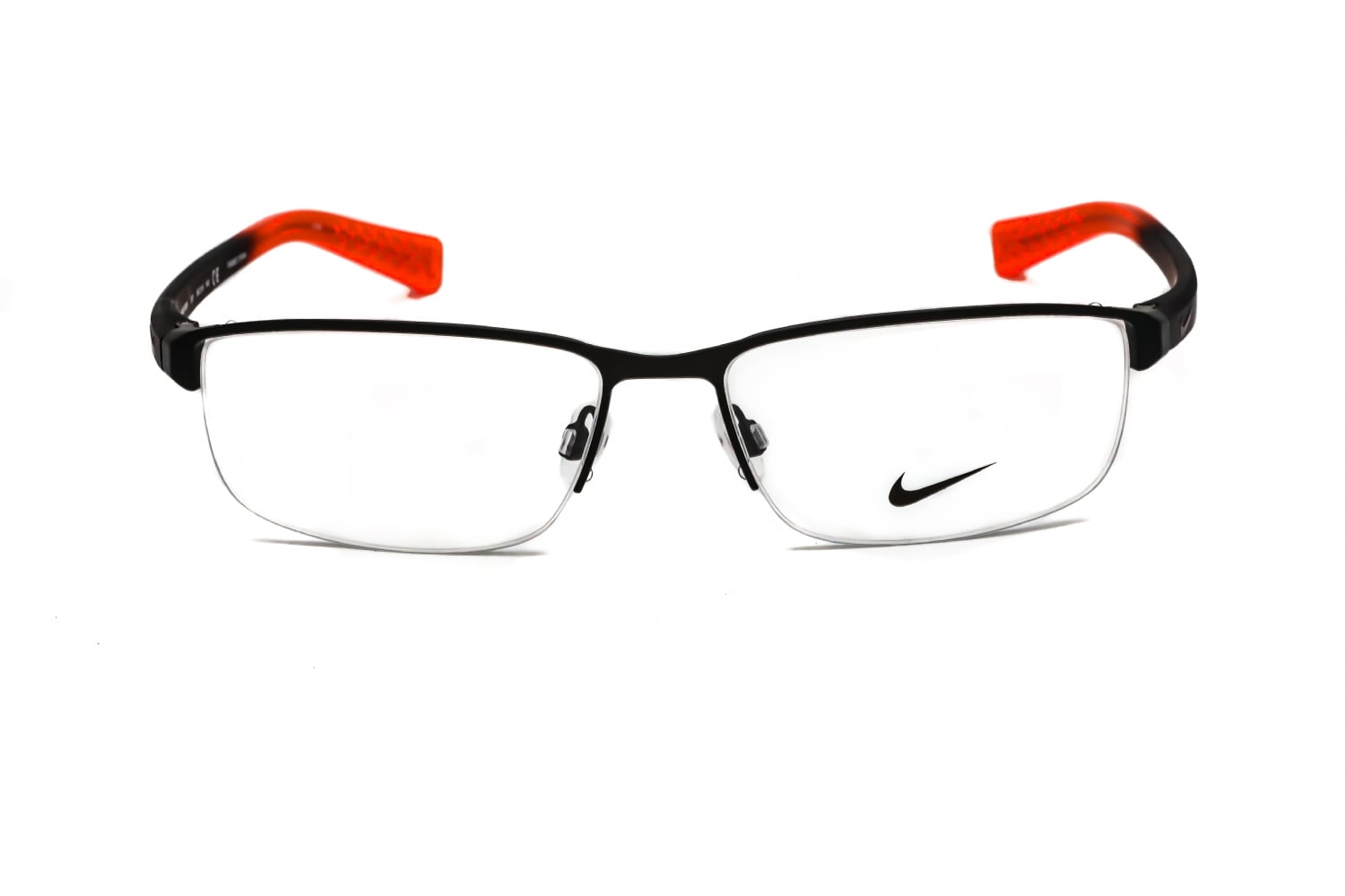 Nike NIKE 8098 - Satin Black Fade, Metal, Rectangle frame