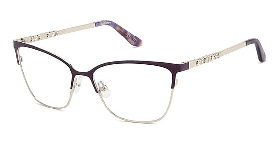 Juicy Couture JU 275/G - Violet, Stainless Steel, Cat Eye frame