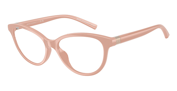 Armani Exchange AX3138U - Shiny Nude Beige, Acetate, Mixed Shapes frame