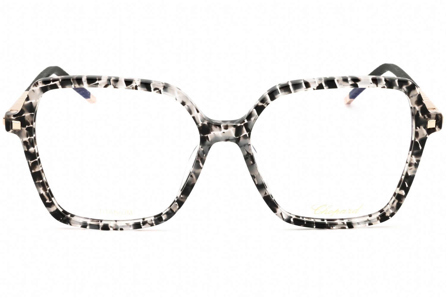 Chopard VCH348M - Black Grey Havana, Mixed Materials, Mixed Shapes frame