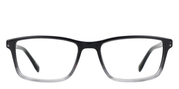 Tommy Hilfiger TH 2170 - Black Grey, Plastic, Rectangle frame