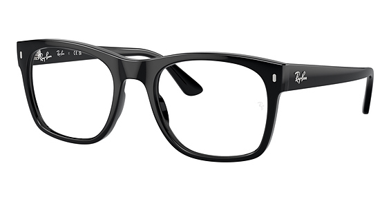 Ray-Ban RX7228 - Black, Acetate, Rectangle frame