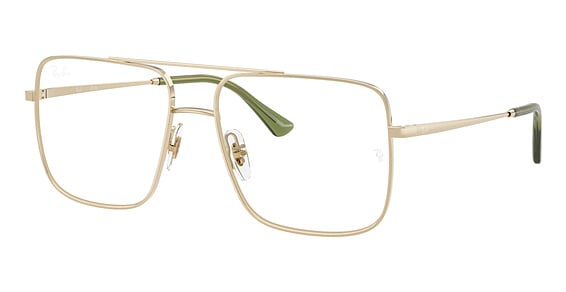 Ray-Ban RX3758V ARI - Pale Gold, Metal, Aviator frame