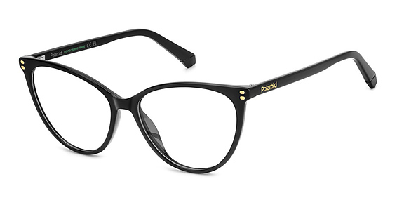 Polaroid PLD D551 - Black, Plastic, Cat Eye frame