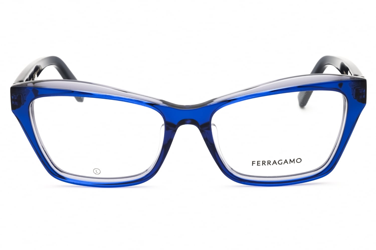 Salvatore Ferragamo SF2951LB - Blue/grey, Acetate, Cat Eye frame
