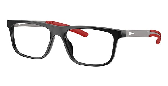 FERRARI FZ8026U - Black Shiny, Acetate, Oval frame