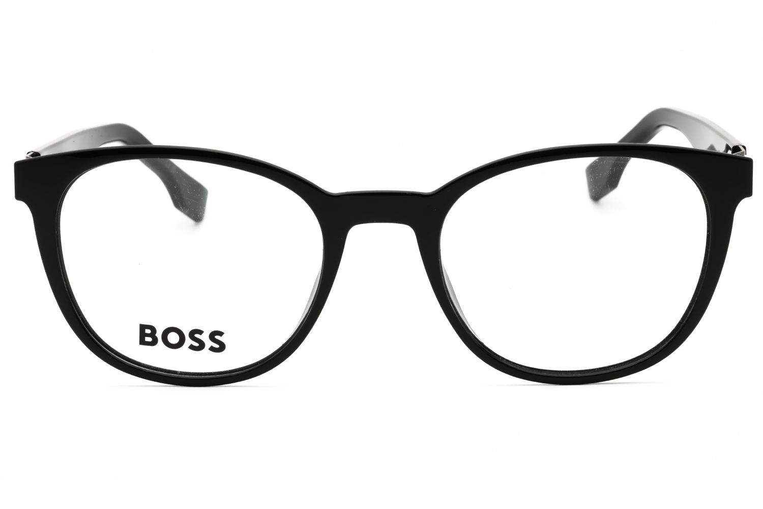Hugo Boss BOSS 1577 - Black, Plastic, Round frame