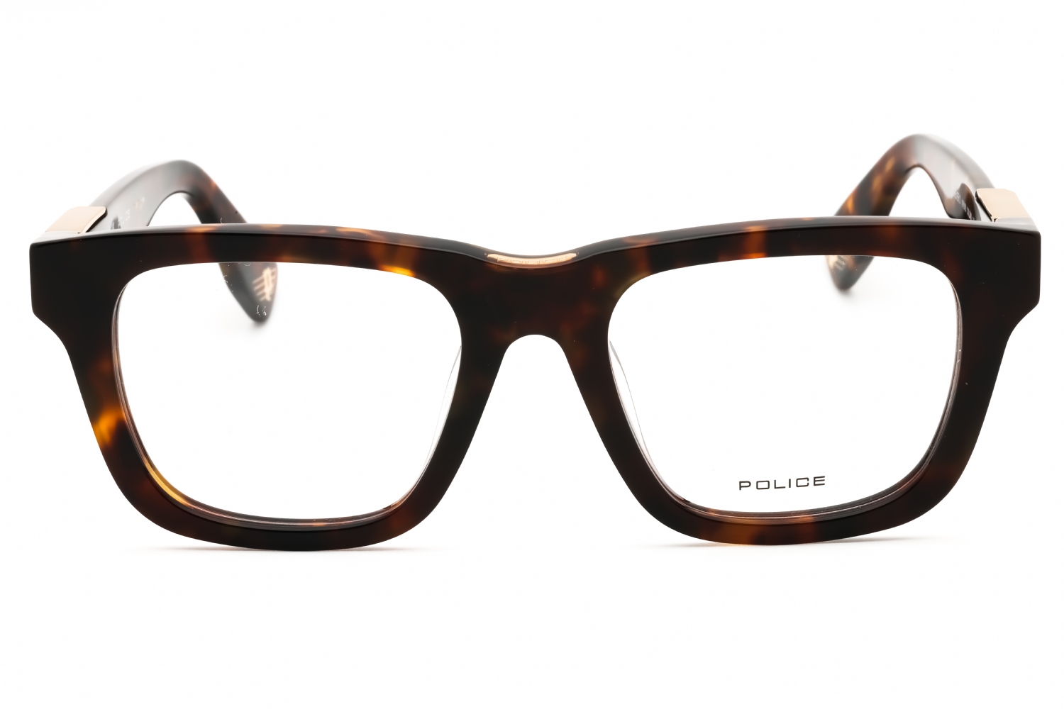 Police VPLN29 - Dark Havana, Acetate, Rectangle frame