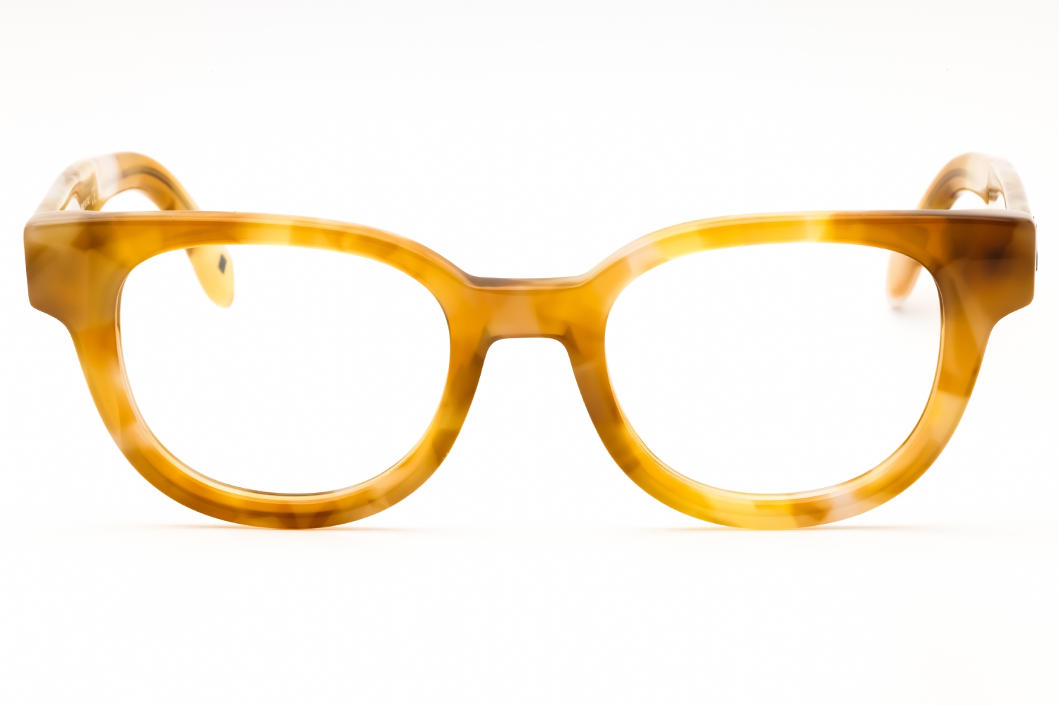 Palm Angels STYLE 1B - Light Havana, Acetate, Round frame