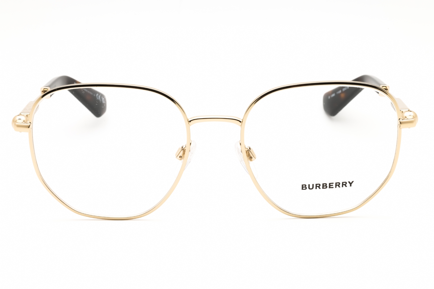 Burberry 0BE1385 - Light Gold, Metal, Round frame