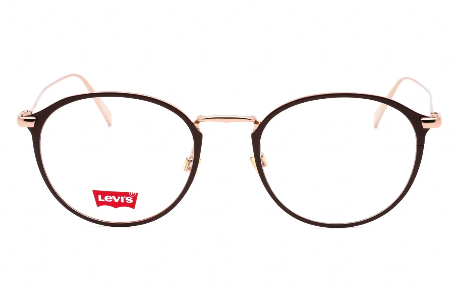 Levis LV 5001 - MT Burg GD, Mixed Materials, Round frame