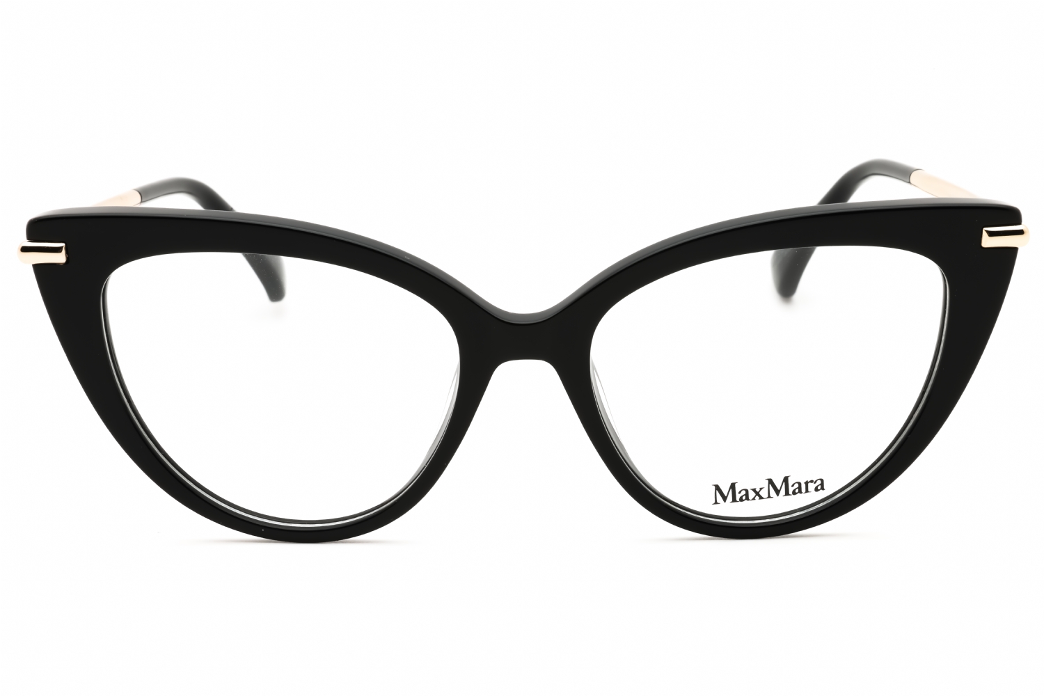 Max Mara MM5145 - Shiny Black, Acetate, Cat Eye frame
