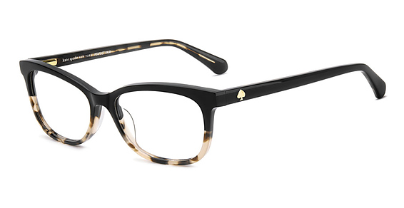 Kate Spade Bronwen/3 - Black Shaded Havana, Acetate, Rectangle frame
