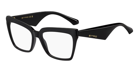 Etro 0006 - Black, Acetate, Rectangle frame