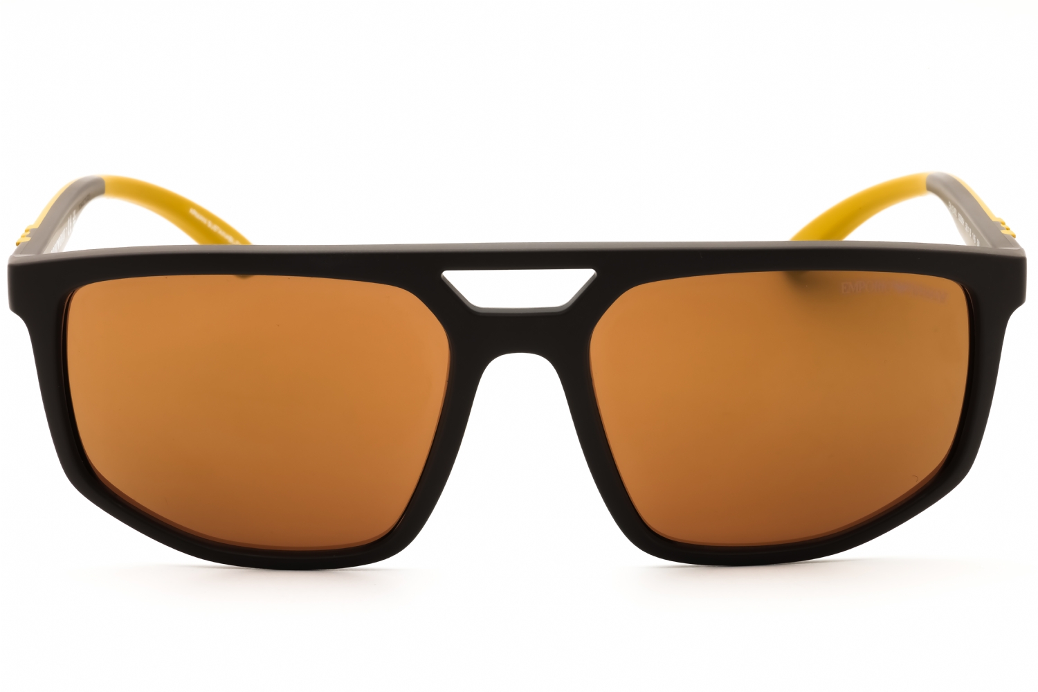 Emporio Armani 0EA4248U - Matte Brown, Acetate, Rectangle frame