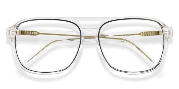 KITS Lir - Clear / Black, Acetate, Aviator frame