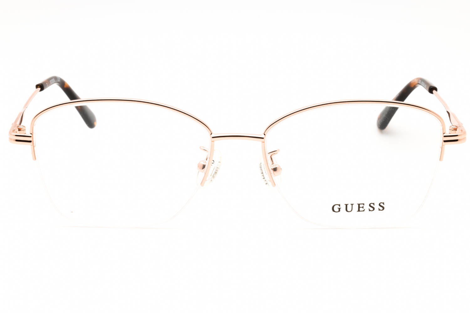 Guess GU2888-D - Shiny Rose Gold, Metal, Cat Eye frame